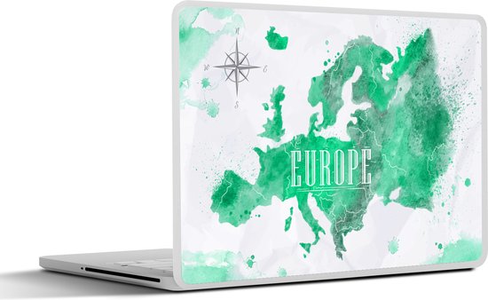 Autocollant Skin Universel Pour PC Portable 13" à 16" - Design Vectoriel Abstrait, Vinyle