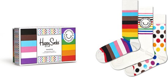 Happy Socks XPRE08-1300 3-Pack Pride Socks Gift Set