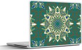 Laptop sticker - 11.6 inch - Mandala - Patronen - Zen - 30x21cm - Laptopstickers - Laptop skin - Cover