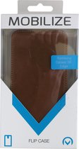 Mobilize Magnet Flip Case Samsung Galaxy S6 Edge Brown