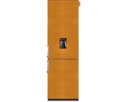 NUNKI LARGEH2O (Brushed Bronze Front) Combi Bottom Koelkast, E, 197+71l, Handle, Waterdispenser