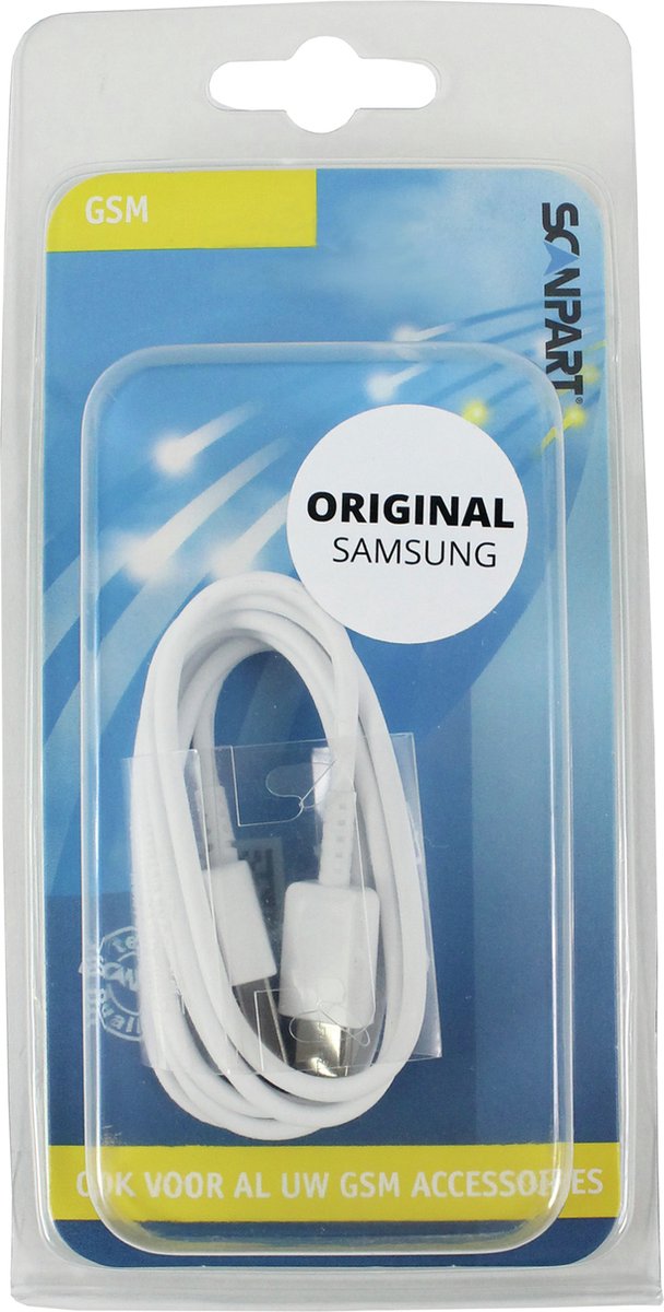 Samsung - Samsung Laadkabel Usb-c Wit Orig - 30 Dagen Niet Goed Geld Terug