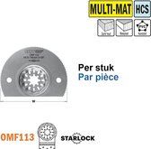 CMT Starlock multitool HCS rond zaagblad, voor zachte materialen (1 stuk)