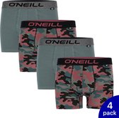 4-Pack O'Neill Camouflage Heren Boxershorts 900922 - Multi - Maat S