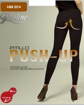 Platino push up legging 400 den maat 38/40 zwart