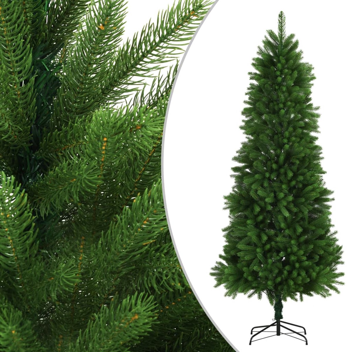 Prolenta Premium - Kunstkerstboom met levensechte naalden 240 cm groen