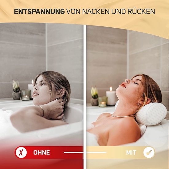 Baby Badkussen - Baby Badmatras - Veiligheid baby kussen voor bad - vriligheidskussen voor in bad - Zachte babykussen van Snoozzz — afbeelding 3