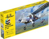 1:72 Heller 35304 Dornier DO27/CASA C-127 - Starter Kit Plastic Modelbouwpakket