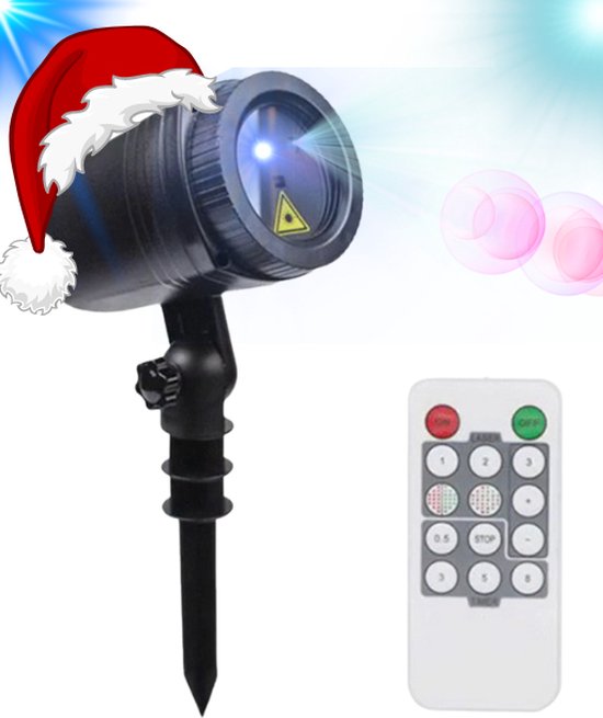 Foto: Led laser licht projector 48 motieven kerst verlichting verschillende thema s voor buiten binnen laser projector 16 figuren kerst kerstmis laserreflector xmas christmas tijdschakelaar kerstmis buiten binnen thema