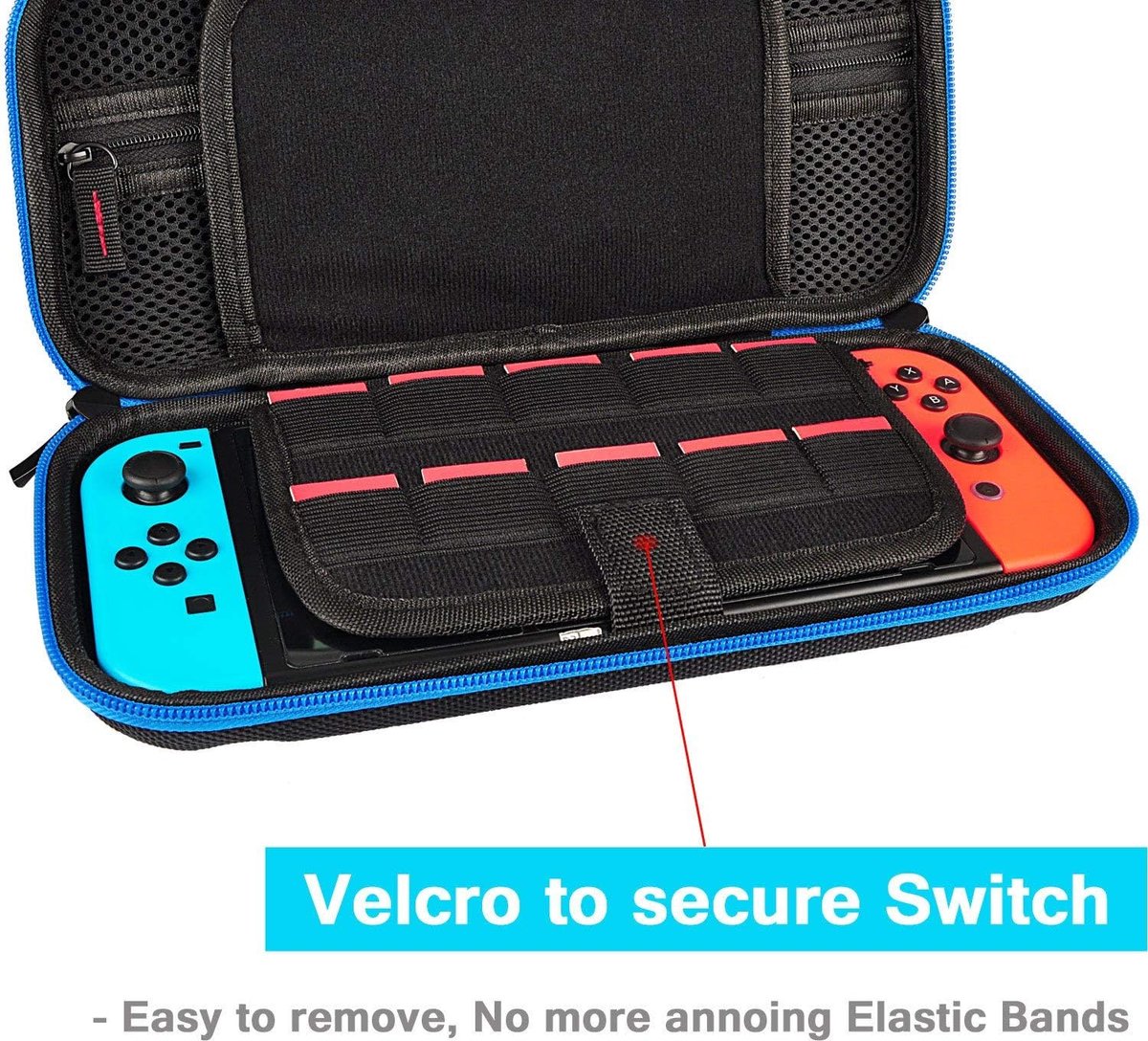 Nintendo switch case Nintendo switch draagtas Nintendo switch hoes Bescherm... bol