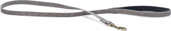 Beeztees Balacron Ax - Hondenriem - Kunstleer - Grijs - 100 cm x 15 mm