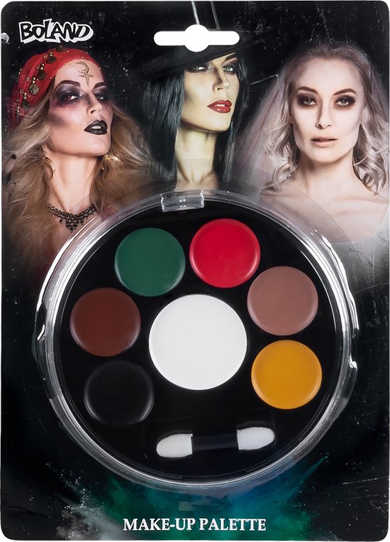 Boland - Palet schmink Halloween - - Schmink palet - Carnaval, Halloween, Themafeest - Halloween schmink - Horror
