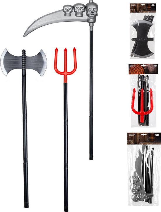 Boland - Wapen Halloween - Kinderen en volwassenen - Unisex - Magere Hein - Halloween accessoire decoratie - Horror