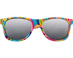Boland - Partybril Fantasy Multi - Volwassenen - Unisex - - Grappig - Fout- 80's & 90's - Disco- 60's & 70's - Hippie & Flower Power