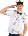 Boland - Fotorealistisch shirt Captain - Multi - L - Volwassenen - Kapitein