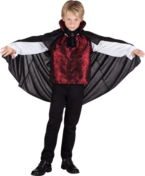 Boland - Kostuum Vampire king (4-6 jr) - Kinderen - Vampier - Halloween verkleedkleding - Horror - Vampier