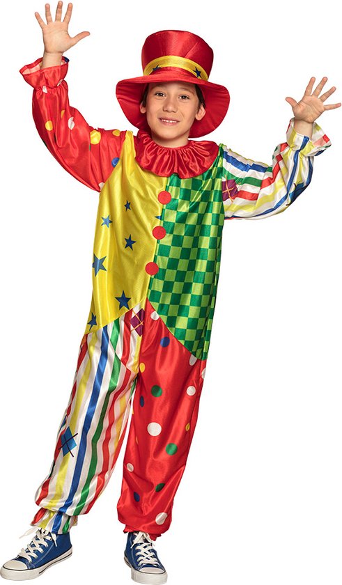 Boland - Kostuum Clown Giggles (10-12 jr) - Kinderen - Clown - Clown - Circus
