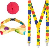 Boland - Set Clown - Volwassenen - Unisex - Clown - Clown - Circus