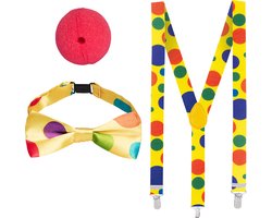 Boland - Set Clown - Volwassenen - Unisex - Clown - Clown - Circus