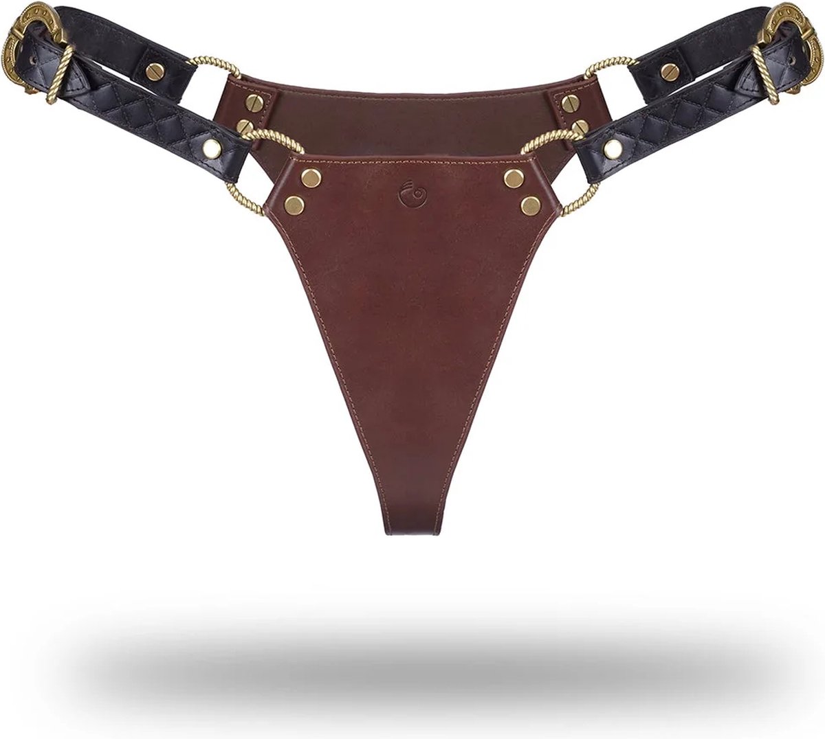 Liebe Seele The Equestrian Leather Panty | leren slip