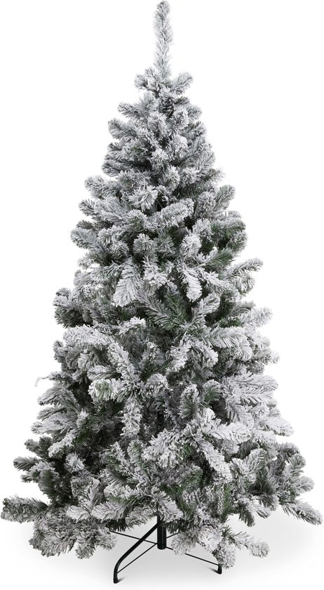 Kunstkerstboom Allison 210 cm inclusief verlichting kopen? Kerstbomen
