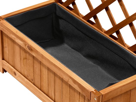 Parkside Plantenbak met klimrek - 60 x 28 x 100cm - Hout