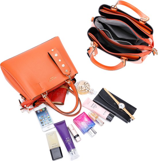 chanel tas oranje
