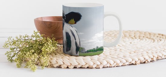 Mug - Tasse à café - Vache - Pâturage - Nature - Animaux - Herbe - Mugs - 350 ML - Tasse - Tasses à café - Tasse à thé - Décoration Sinterklaas - Cadeaux pour enfants - Chaussures cadeaux Sinterklaas