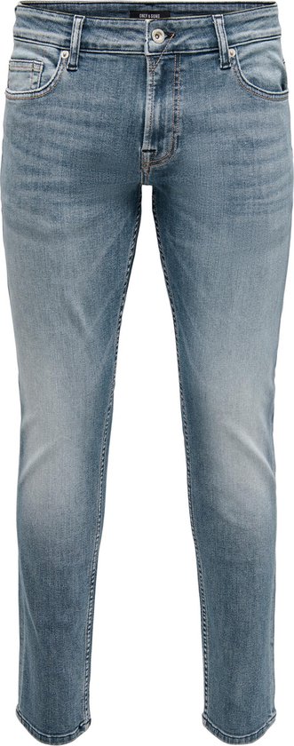 Only & Sons Jeans Onsloom Slim Blue Grey 4064 Jeans N 22024064 Dark Blue Denim Mannen Maat - W31 X L34