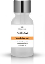 Deluxo® Etherische olie - Sandelhout - Mellow - Luxe etherische olie voor Aroma diffusers