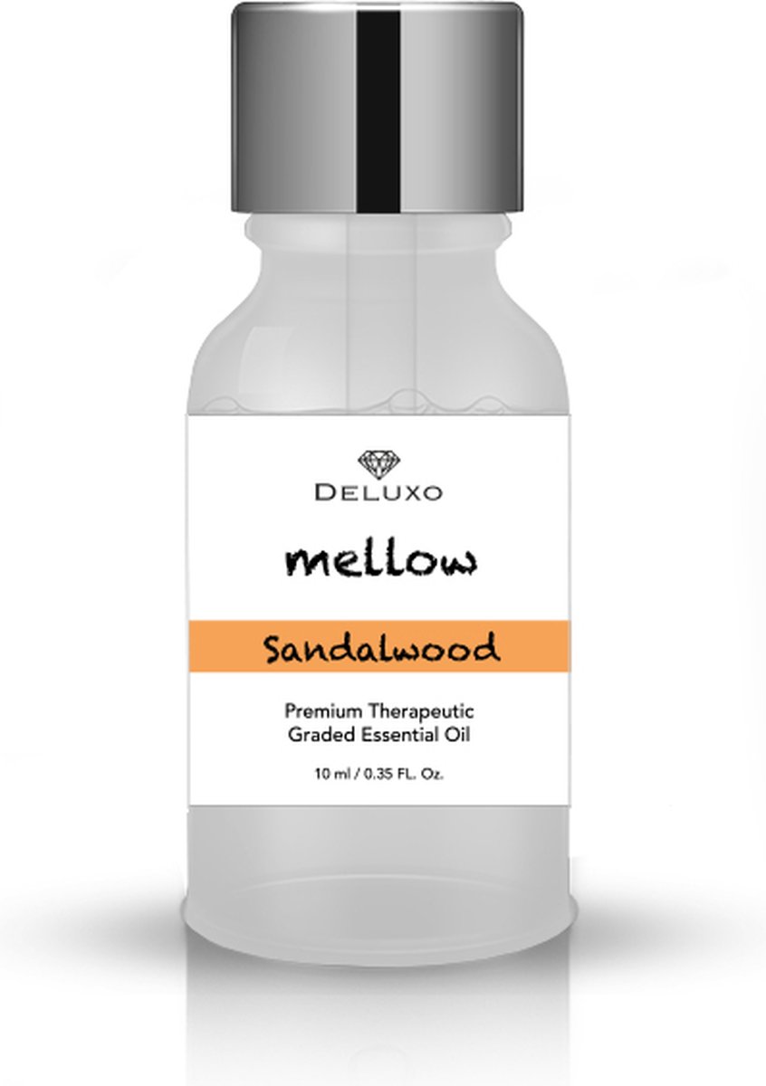 Goedkoopste Deluxo® Etherische olie - Sandelhout - Mellow - Luxe etherische olie voor Aroma diffusers