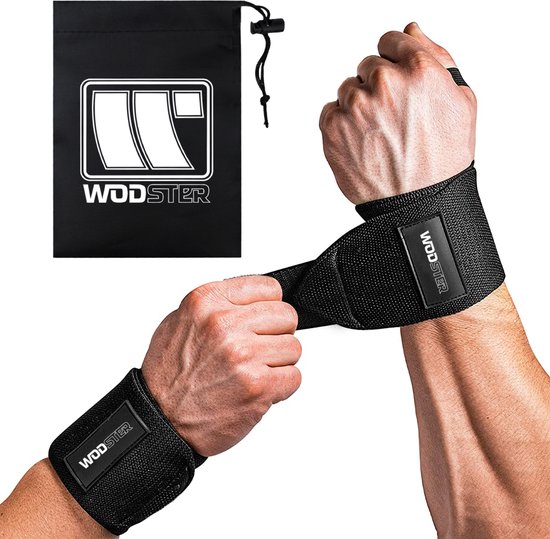 gemakkelijk converteerbaar walvis WODster Wrist Wraps – Fitness + Crossfit + Krachttraining Polsbandjes –  Wrist Straps –... | bol.com