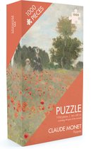 Puzzel, 1000 stukjes, Claude Monet, Veld met klaprozen