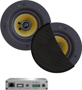 AquaSound WMA30-RZ WiFi-Audio versterker 30 Watt met Rumba speakers