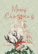 10 enkele Kerstkaarten - Merry Christmas - Christmas Greeting Cards 10 stuks - Meer Leuks