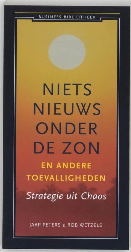 Cover van het boek 'Niets nieuws onder de zon en andere toevalligheden' van R. Wetzels en Jaap Peters