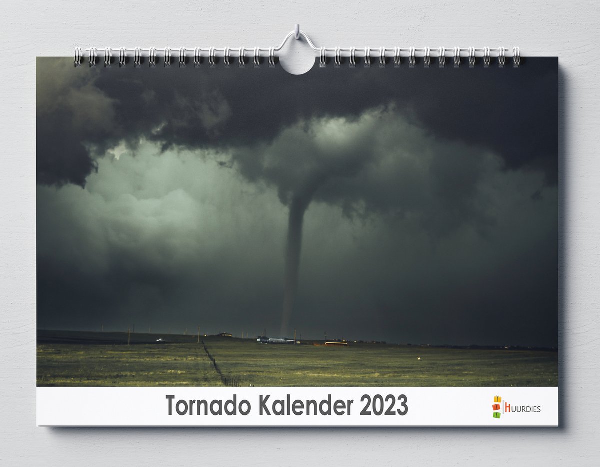 De Beste Kookplaten Tornado kalender 2023 35x24 cm jaarkalender
