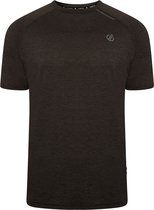 Het Persist sportieve T-shirt van Dare2B voor heren - heren - zwart