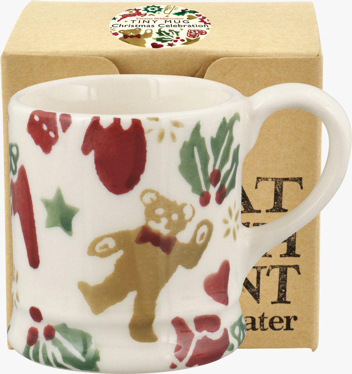 Emma Bridgewater Christmas Celebration Tiny Mug Boxed