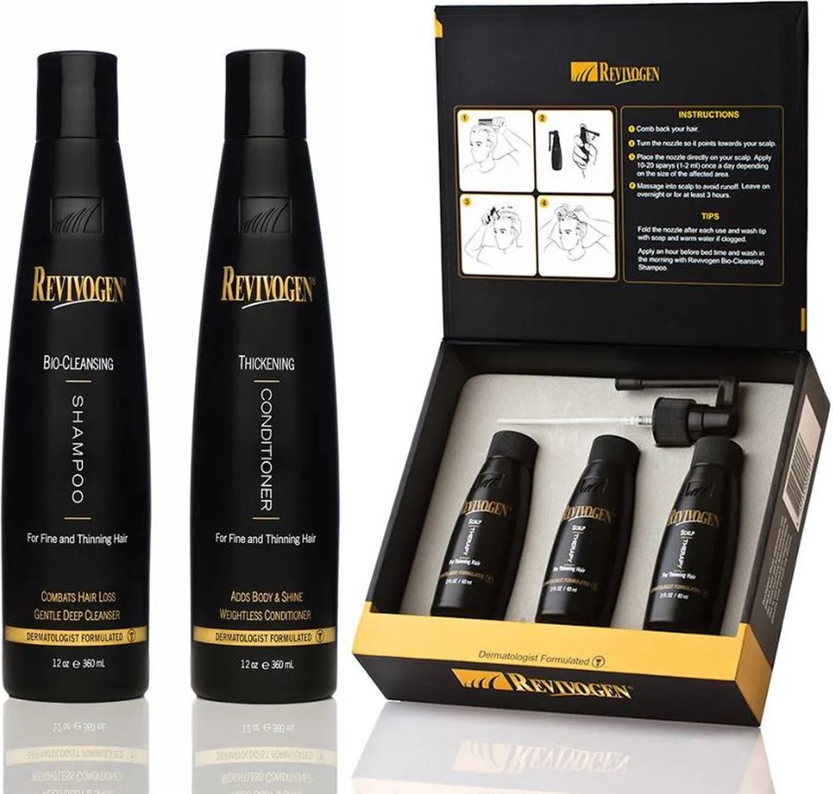 Revivogen Anti Haaruitval set Man Haaruitval set Vrouw Lotion