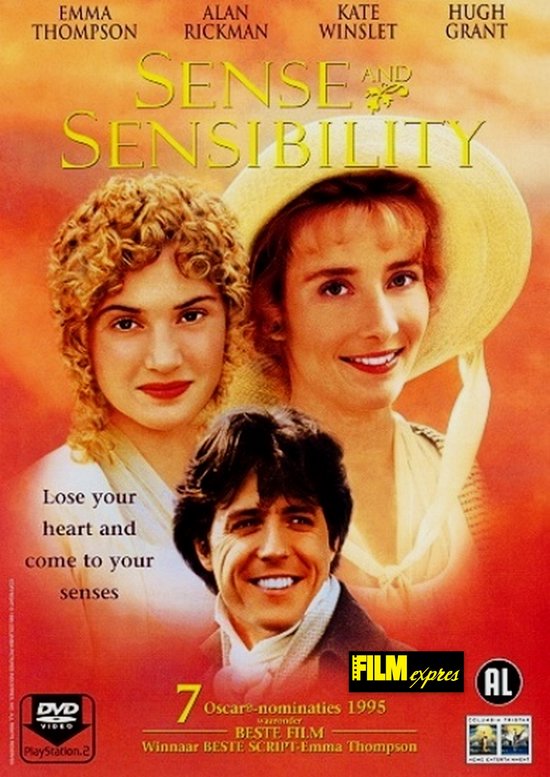 Cover van de film 'Sense and Sensibility'