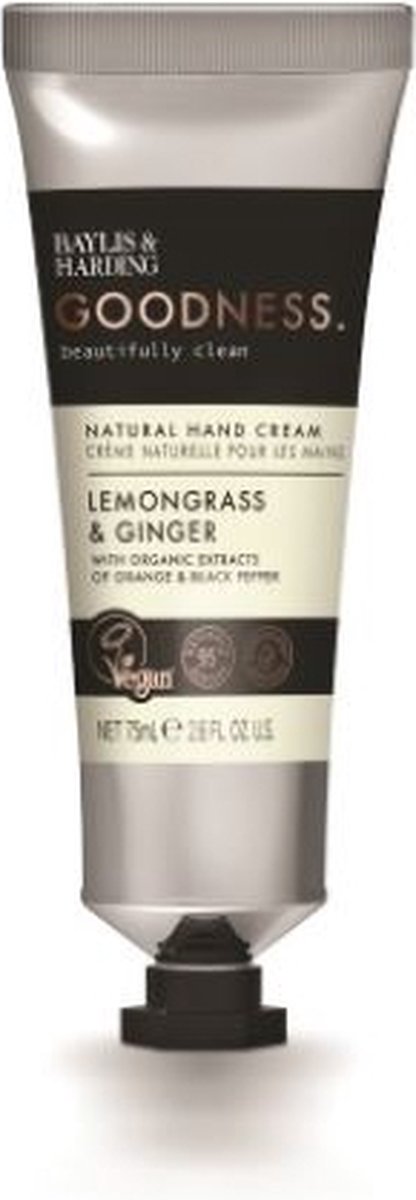 Baylis & Harding Hand Cream Goodness Lemongrass Ginger (75 Ml)