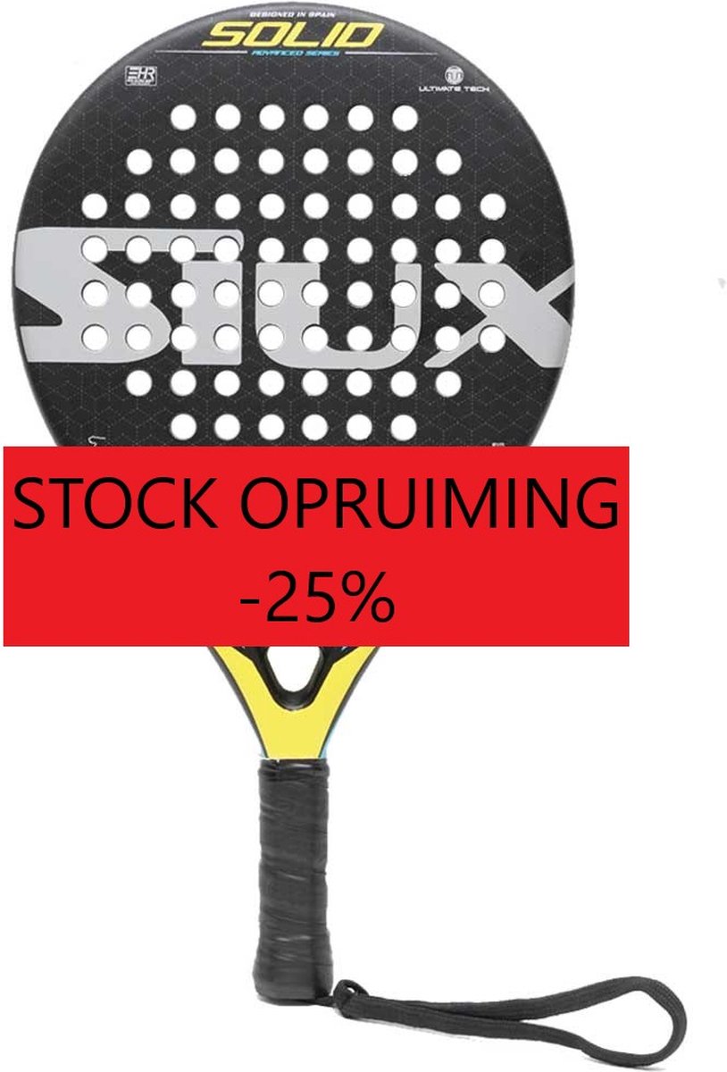 Siux Solid Padel Racket stockopruiming -25%
