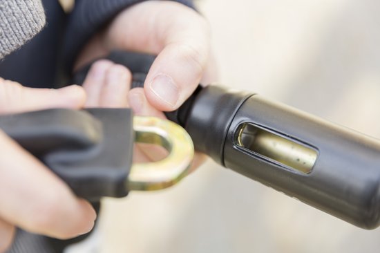 AXA Linq 100 Kettingslot - ART 2 Slot voor Fietsen - Extra Dikke Schakels - 100 cm - 9,5 mm - Zwart van AXA — afbeelding 2