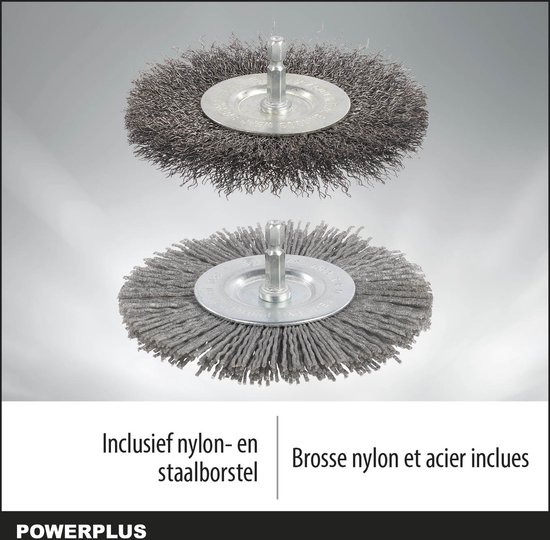 Powerplus POWDPG8060 Elektrische onkruidborstel - 20V - 110MM - Zonder accu van Powerplus — afbeelding 2