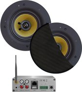 AquaSound WMA50-SZ WiFi-Audio versterker 50 Watt met Samba speakers