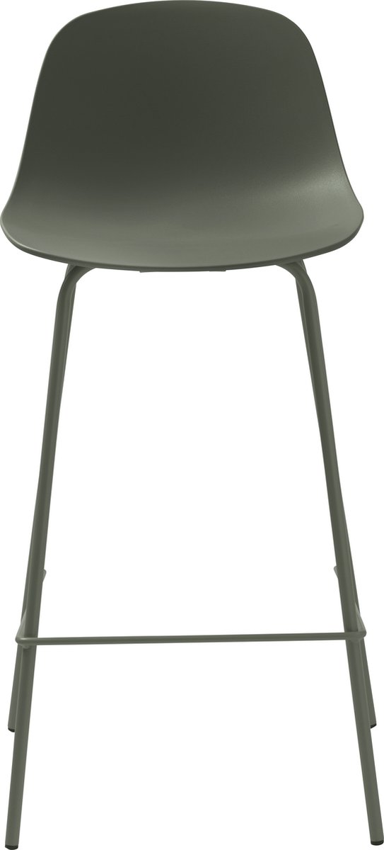 Barstoel Whitby - Olijfgroen - barstoelen set van 2