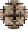 Afbeelding van het spelletje Meuq Design Quadrata - 3D puzzel - IQ puzzel - houten puzzel- geometrisch - M