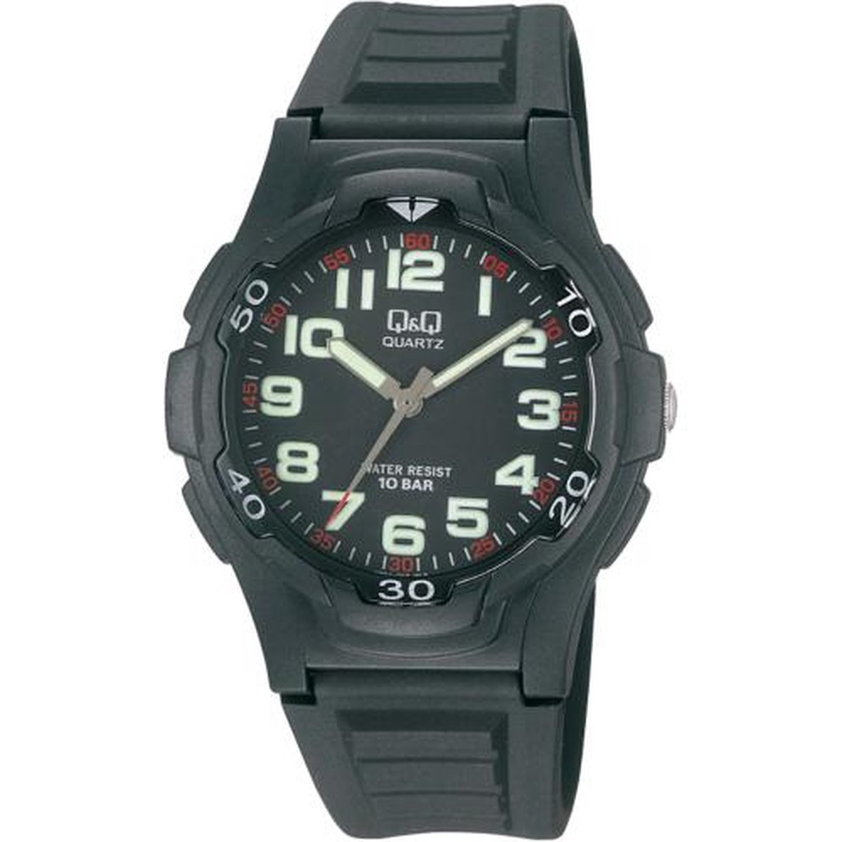Q Q Vp84J002Y - Horloge - Zwart