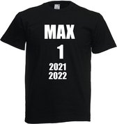 T-shirt met grappige tekst - Max Verstappen - Wereldkampioen - Formule 1 - F1 - Red Bull - 33 - 1 - maat 4XL